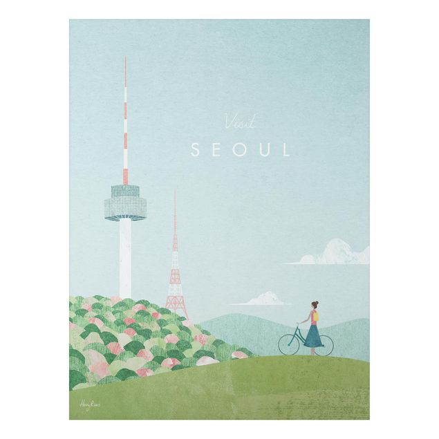 Tableaux Asie Campagne touristique - Séoul