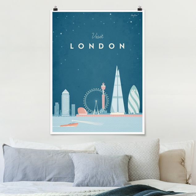 Déco mur cuisine Poster de voyage - Londres