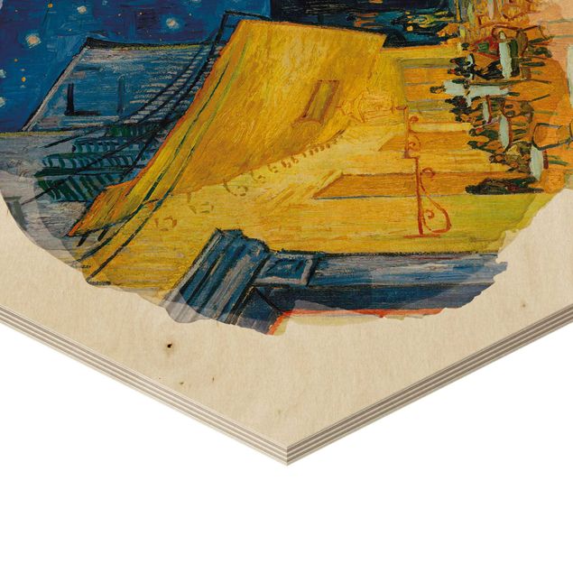 Tableaux Aquarelles - Vincent Van Gogh - Terrasse de café à Arles