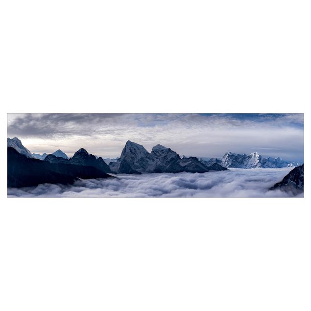 Revêtement mural cuisine - Sea Of ​​Clouds In The Himalayas