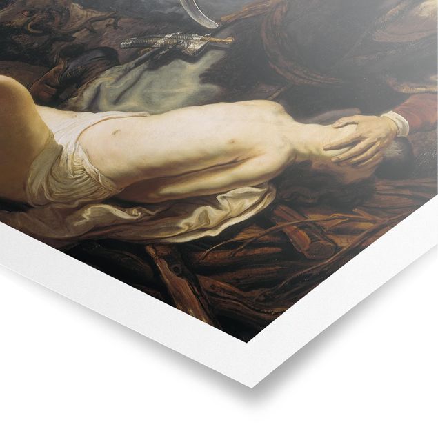 Tableaux moderne Rembrandt van Rijn - L'ange empêchant le sacrifice d'Isaac