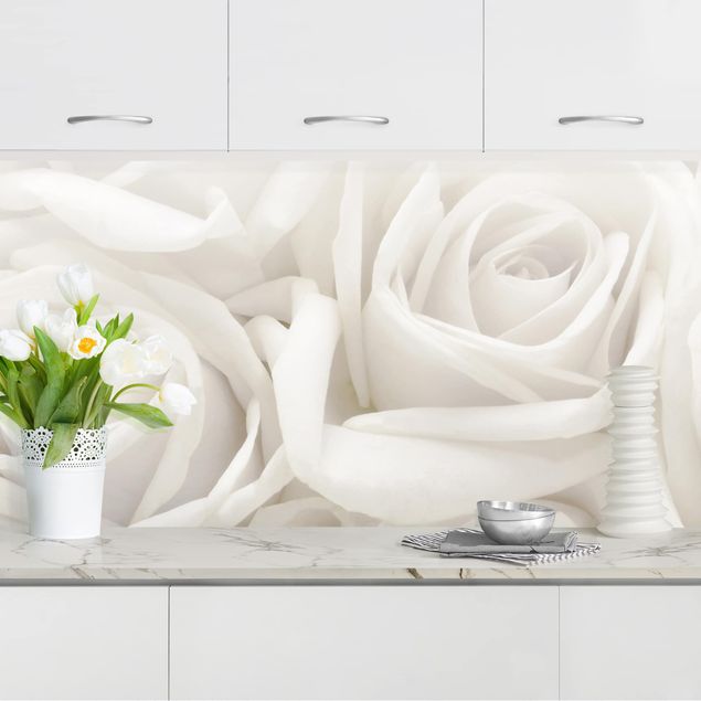 Décorations cuisine White Roses