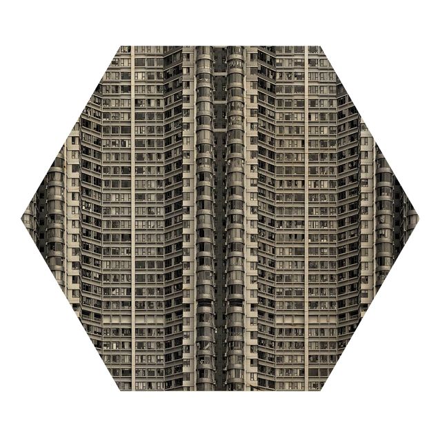 Hexagone en bois - Skyscraper