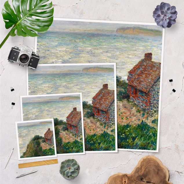 Tableaux Artistiques Claude Monet - Maison du pêcheur à Petit Ailly