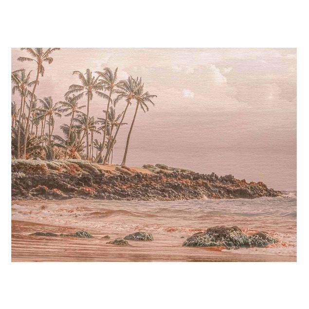 Tableau paysage Aloha Hawaii Beach