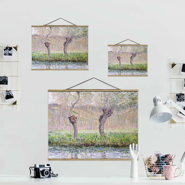 Tableau moderne Claude Monet - Saule au printemps