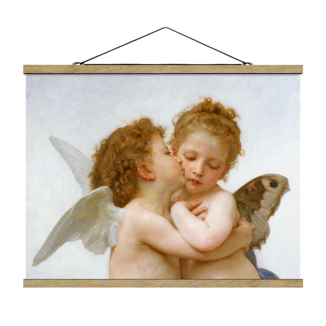 Tableau spirituel William Adolphe Bouguereau - Le premier baiser