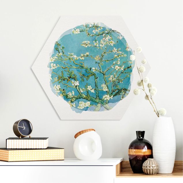 Déco murale cuisine Aquarelles - Vincent Van Gogh - Amandiers en fleur