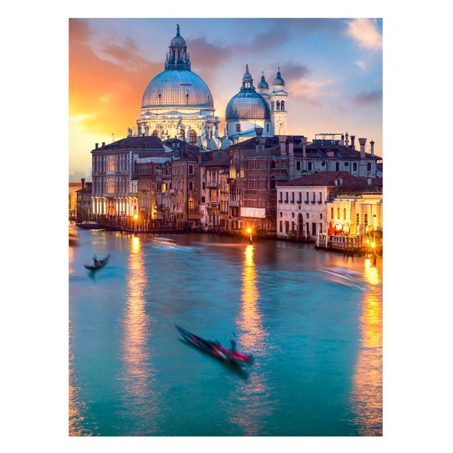 Tableaux paysage Coucher de soleil à Venise