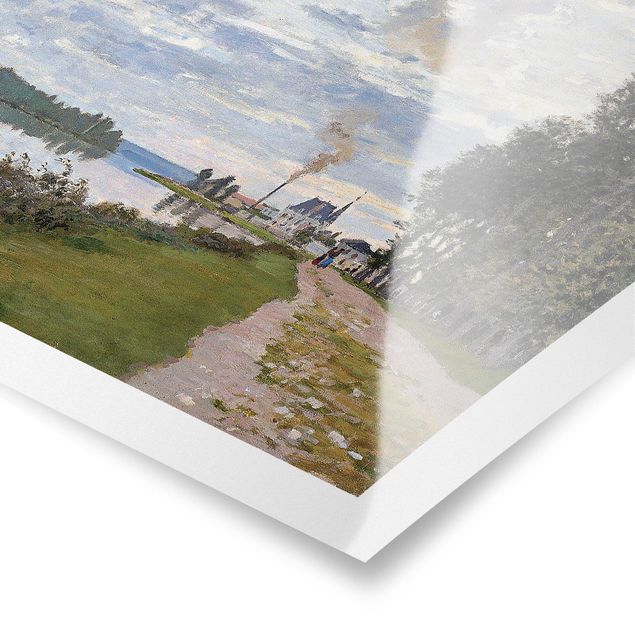 Tableaux nature Claude Monet - Le front de mer d'Argenteuil