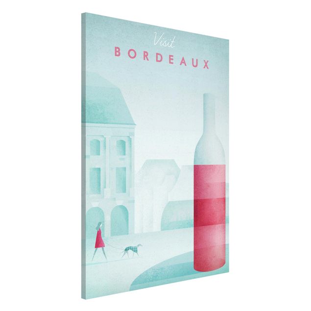 Déco murale cuisine Poster de voyage - Bordeaux