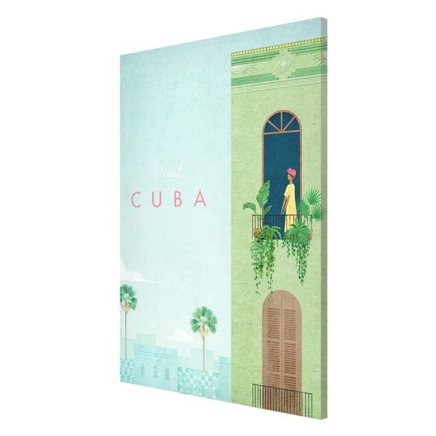 Tableau ville Campagne touristique - Cuba