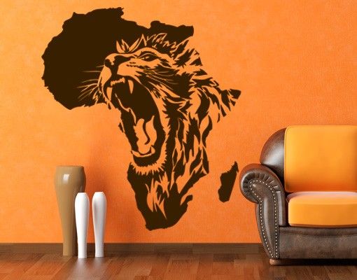 Déco murale cuisine No.CG135 Le cœur de l'Afrique