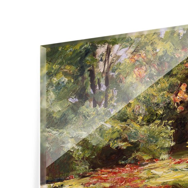 Copie tableaux Max Liebermann - Terrasse fleurie du Wannseegarten