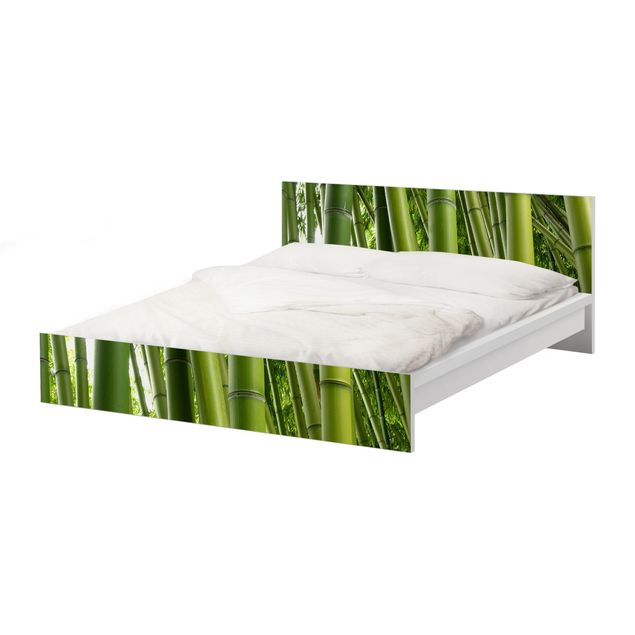 Papier adhésif pour meuble IKEA - Malm lit 180x200cm - Bamboo Trees No.1