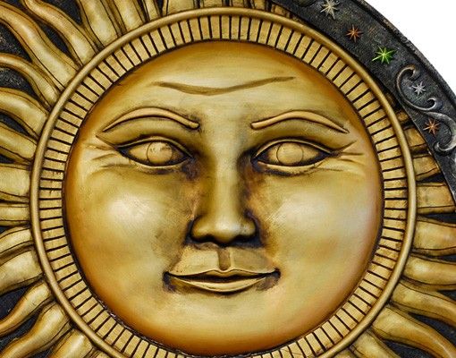 Stickers vitre Soleil et Lune