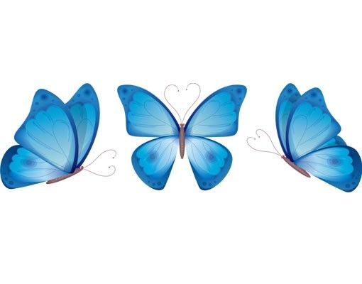 Stickers muraux No.EG25 Papillons