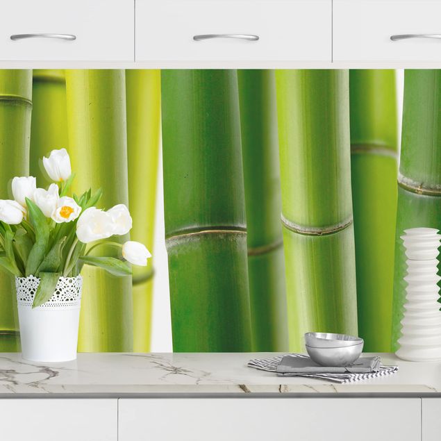 Déco murale cuisine Plantes de Bambou II
