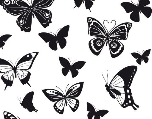 Sticker pour fenêtres - No.EG38 butterflies 2