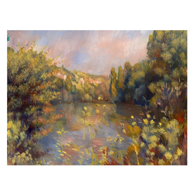 Tableaux paysage Auguste Renoir - Paysage au bord du lac