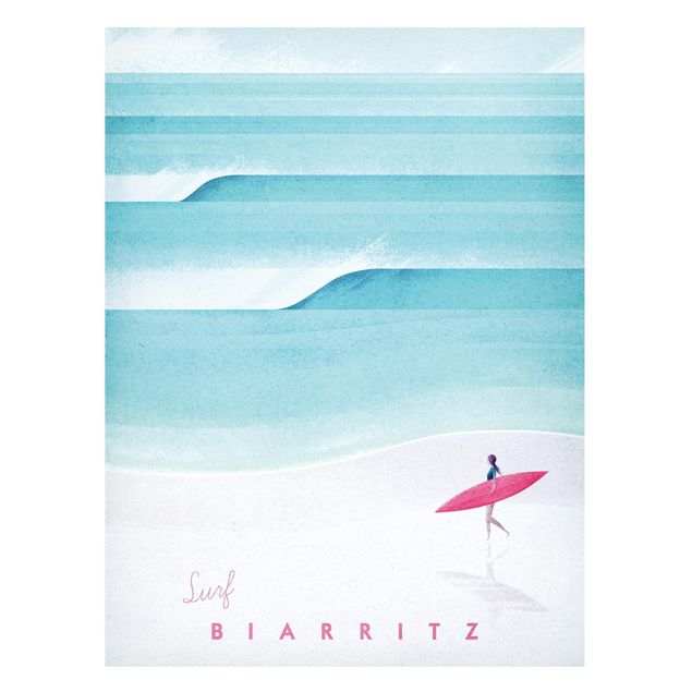 Tableau paysages Poster de voyage - Biarritz