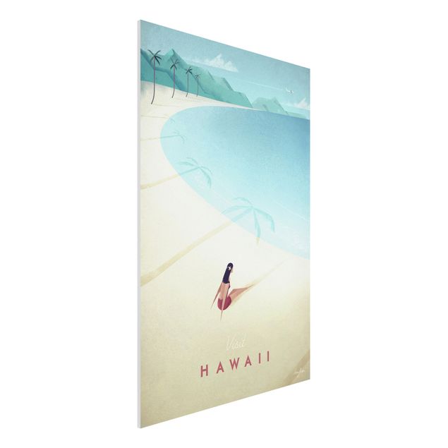 Décorations cuisine Poster de voyage - Hawaii