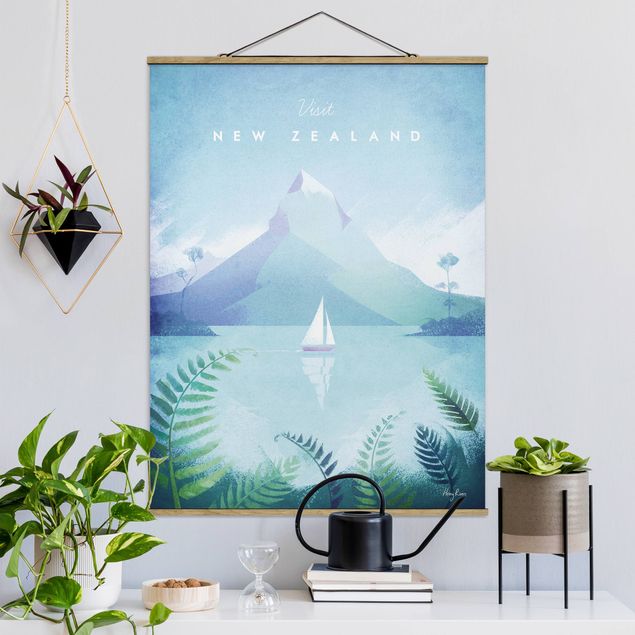 Déco mur cuisine Poster de voyage - Nouvelle-Zélande