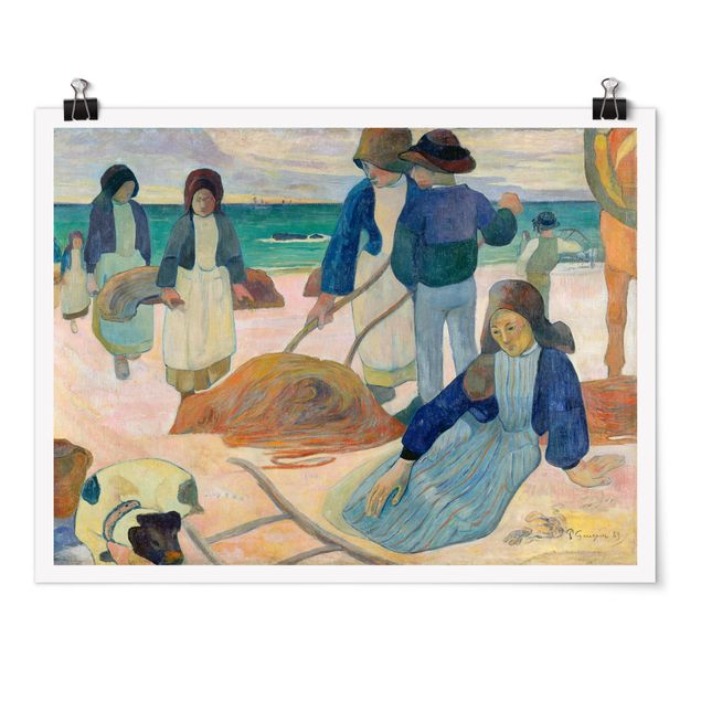 Tableaux modernes Paul Gauguin - Les cueilleurs de varech (Ii)