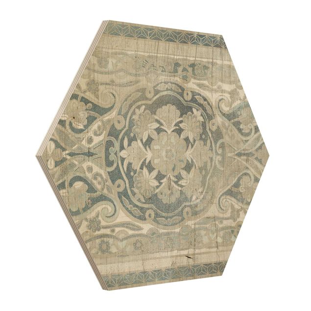 Tableaux en bois Panneaux en bois Perses Vintage IV
