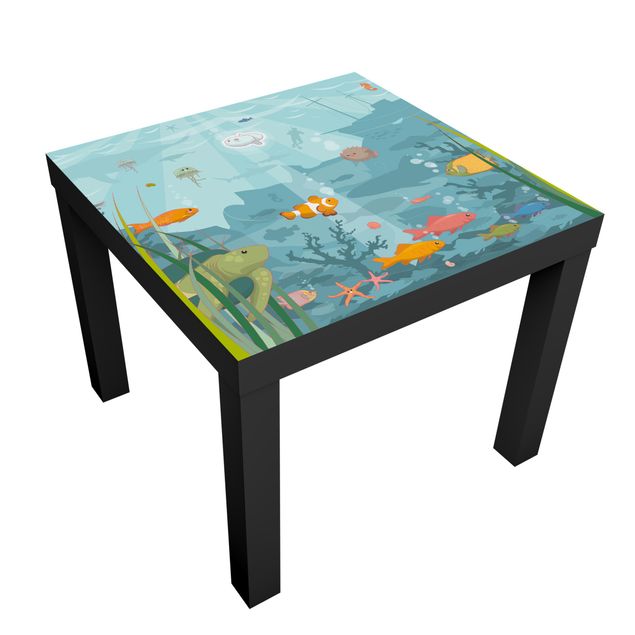 Papier adhésif pour meuble IKEA - Lack table d'appoint - No.EK57 Oceanic Landscape
