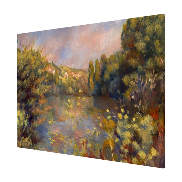 Tableaux Impressionnisme Auguste Renoir - Paysage au bord du lac