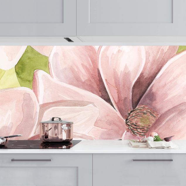 Déco murale cuisine Magnolia Blushing II