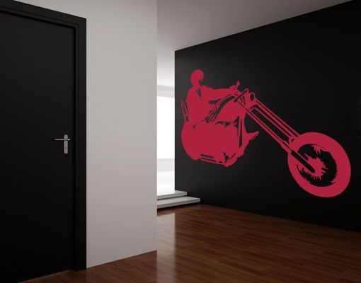 Sticker mural motocross No.UL695 Biker
