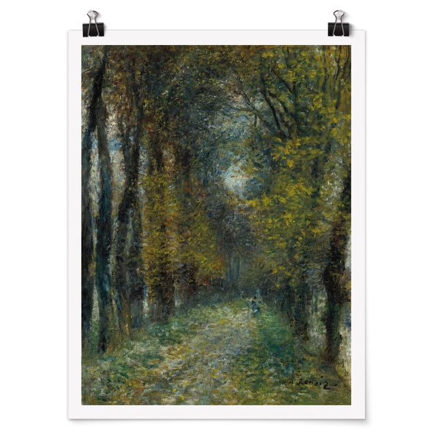 Tableaux arbres Auguste Renoir - L'Allée