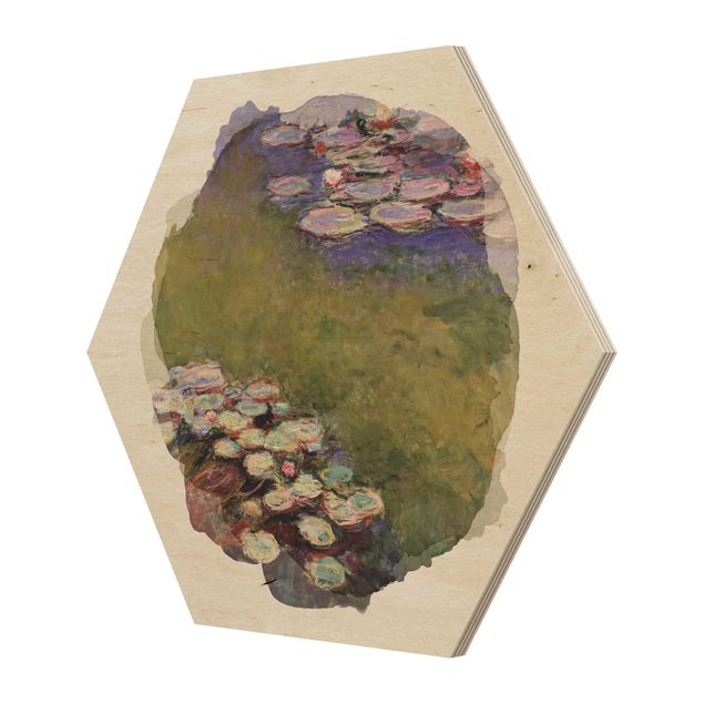 Tableaux Claude Monet Aquarelles - Claude Monet - Nénuphars