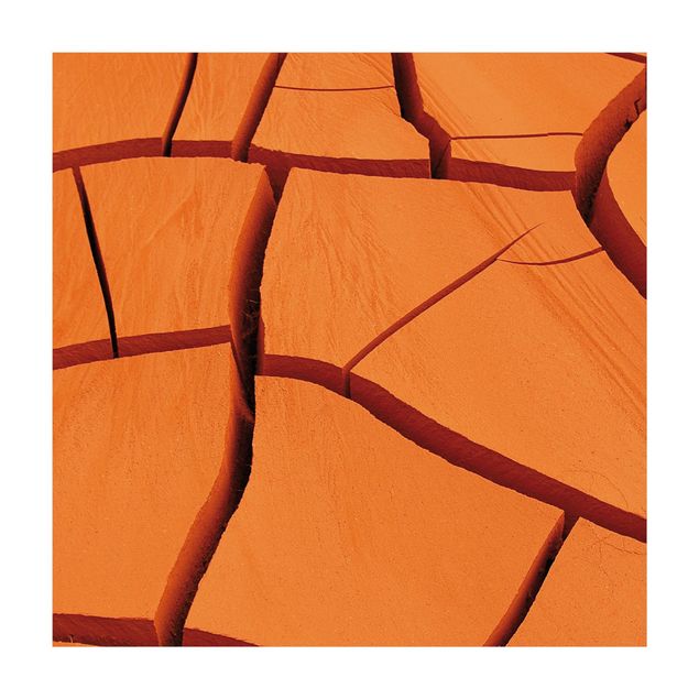 tapis orange Terre africaine