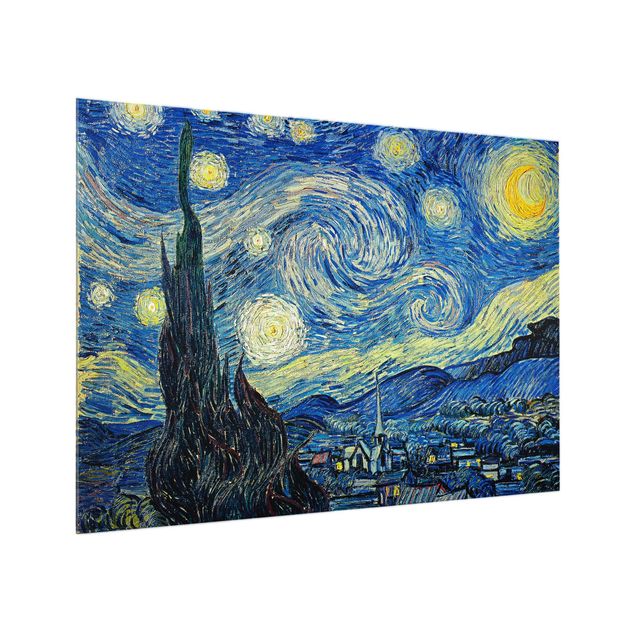 Tableaux pointillisme Vincent Van Gogh - La nuit étoilée