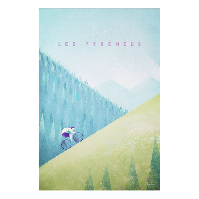 Tableaux paysage Poster de voyage - Les Pyrénées