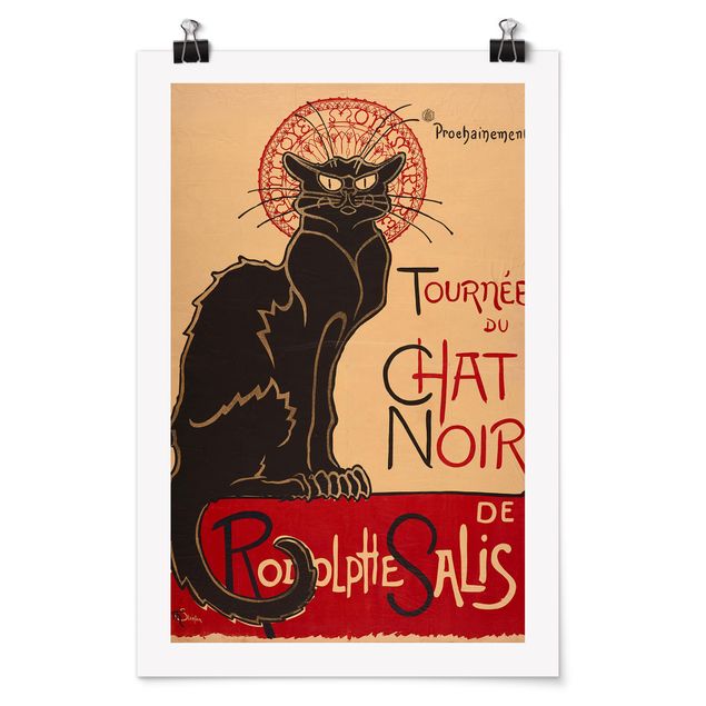 Tableaux modernes Théophile Steinlen - Le Chat Noir