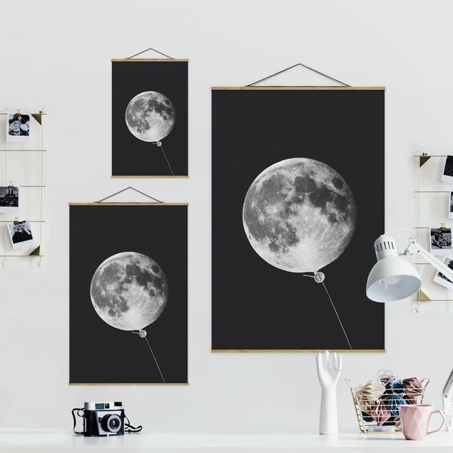 Tableaux de Jonas Loose Ballon avec Lune