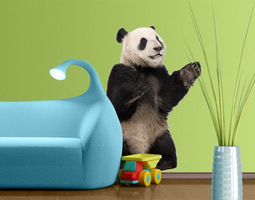 Déco chambre enfant No.509 Panda assis