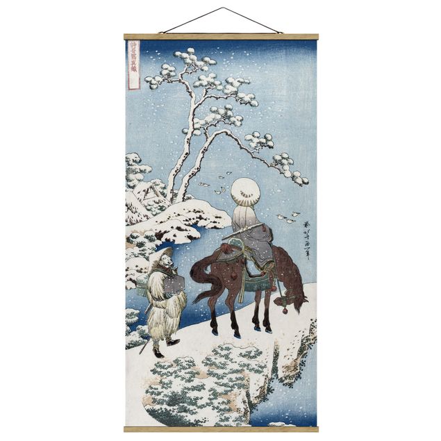 Décoration artistique Katsushika Hokusai - Le poète chinois Su Dongpo