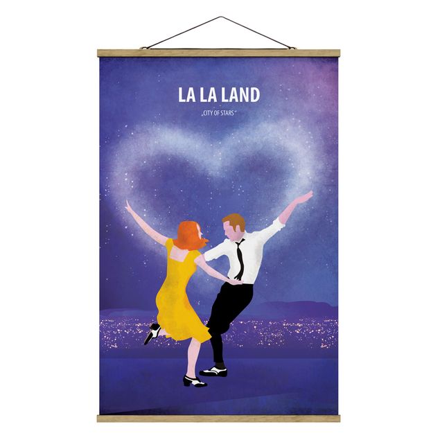 Tableau reproduction Affiche de film La La Land