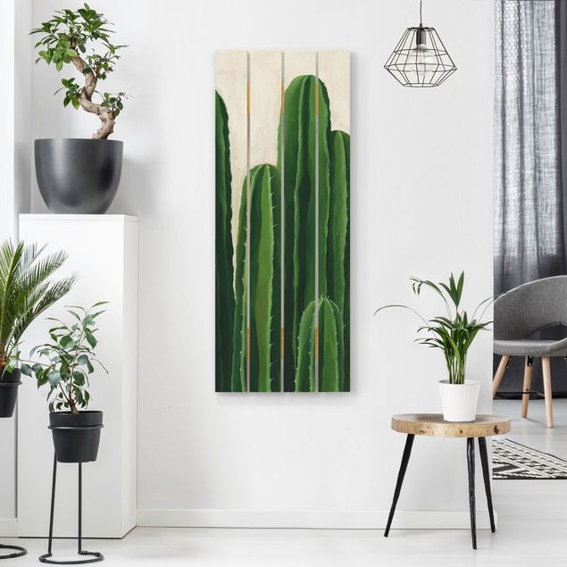 Tableau décoration Plantes préférées - Cactus