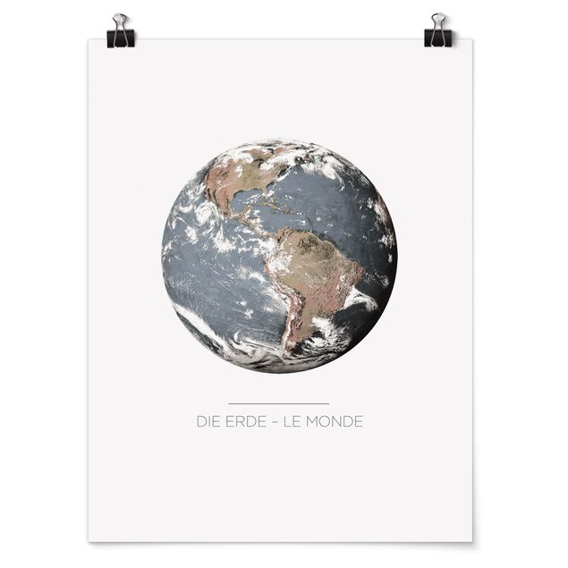Poster citations Le Monde - The Earth