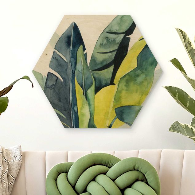 Déco mur cuisine Tropical Foliage - Banana