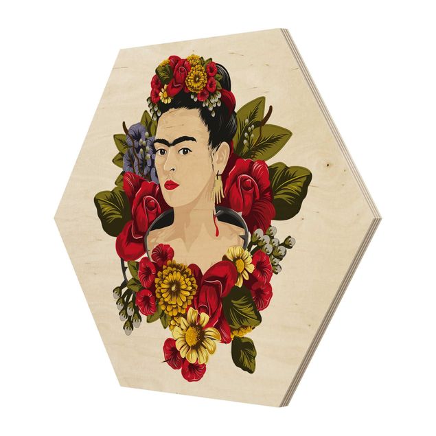 Reproduction tableaux célèbres Frida Kahlo - Roses