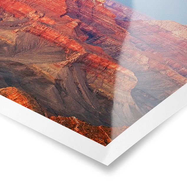 Poster nature paysage Grand Canyon après le coucher du soleil
