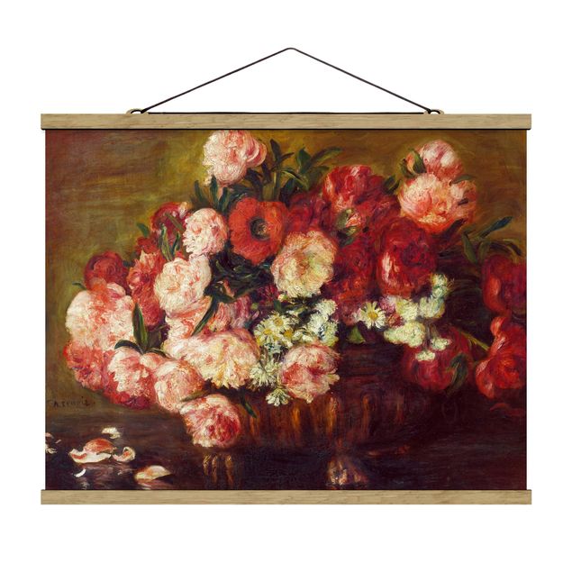 Tableaux modernes Auguste Renoir - Nature morte aux pivoines