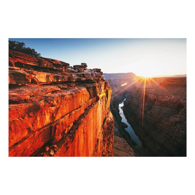 Fond de hotte - Sun In Grand Canyon - Format paysage 3:2